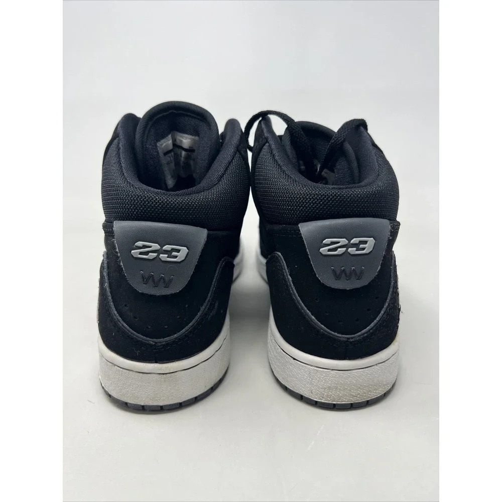 Nike Air Jordan 1 Flight 2 BG 631784-003 Sz 7Y Black White Sneakers